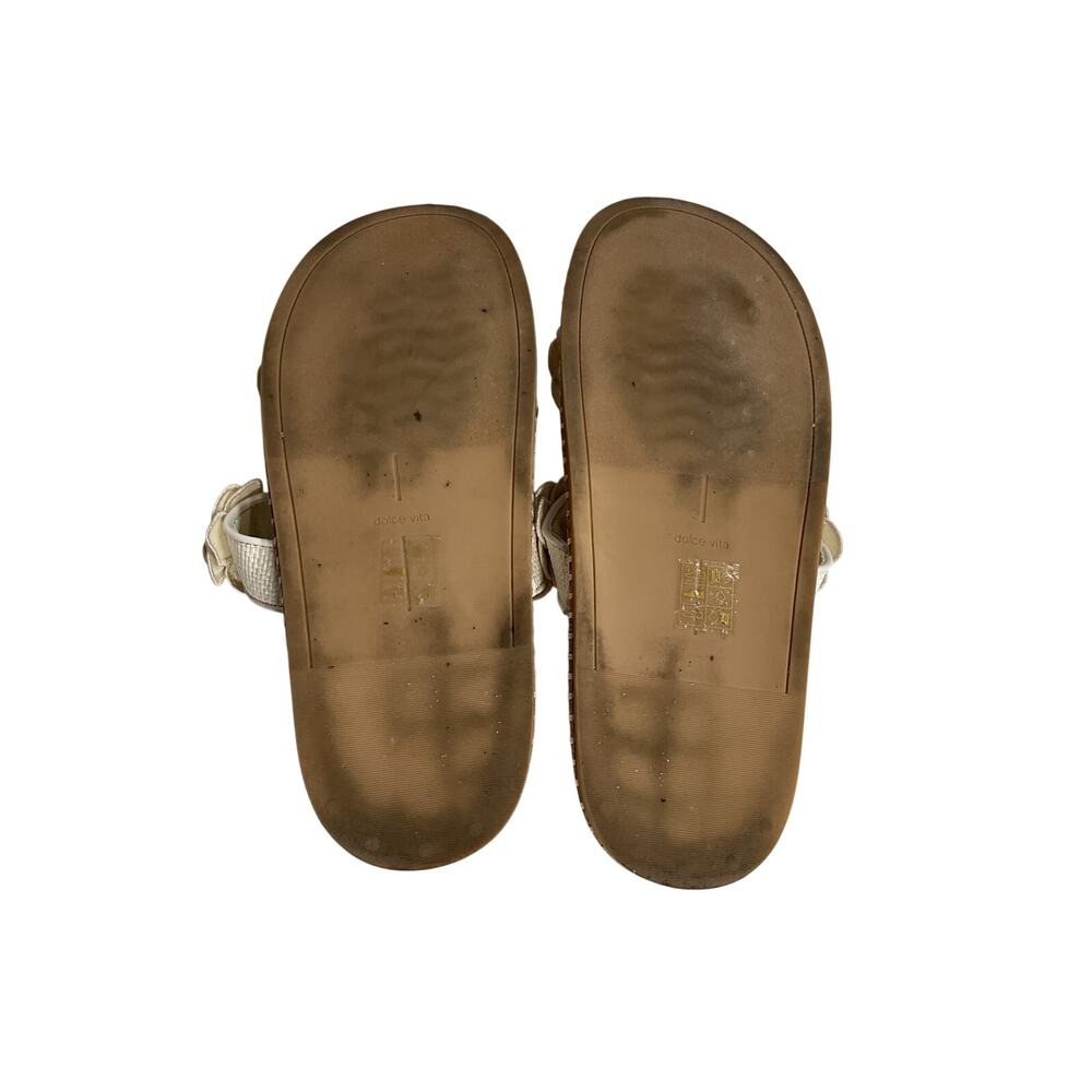 Dolce Vita Floral Cream Sherla Slide Sandals Size 9.5 - Picture 5 of 6